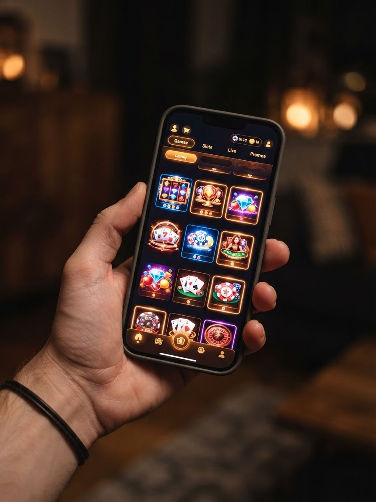 Casino BetZino affiché sur l'écran d'un téléphone